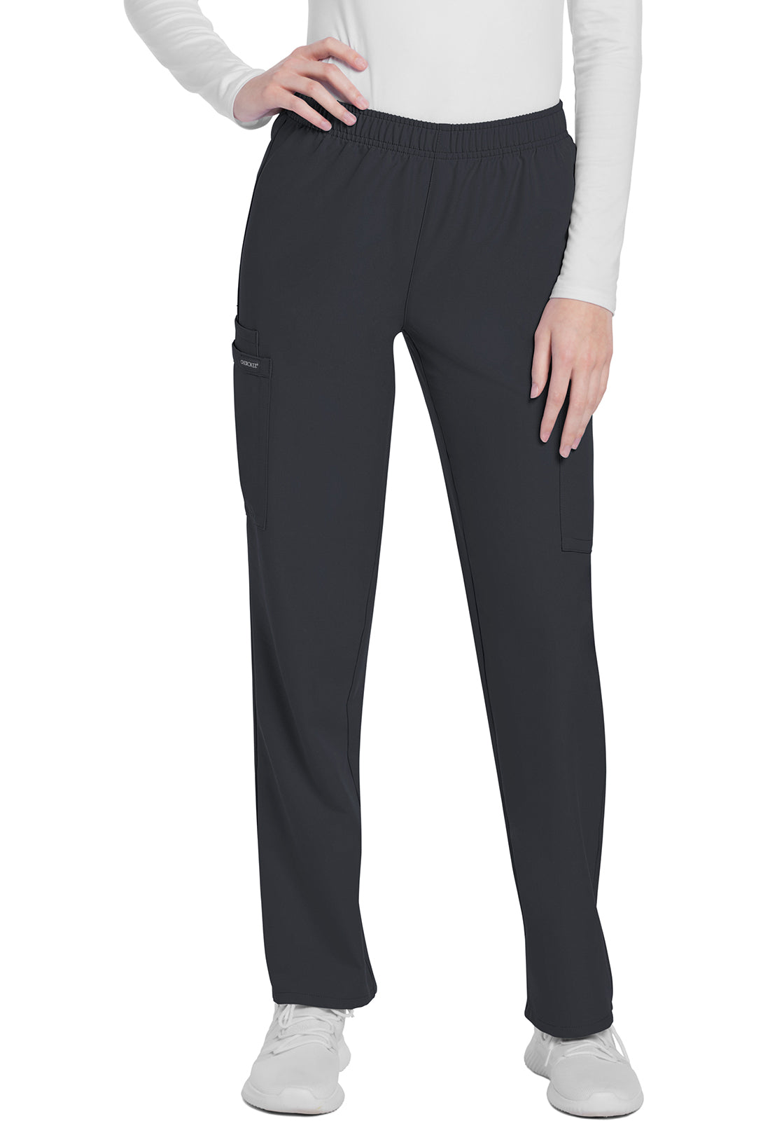 Cherokee Ultra Ladies MId-Rise Slim Leg Cargo Pant CK281A