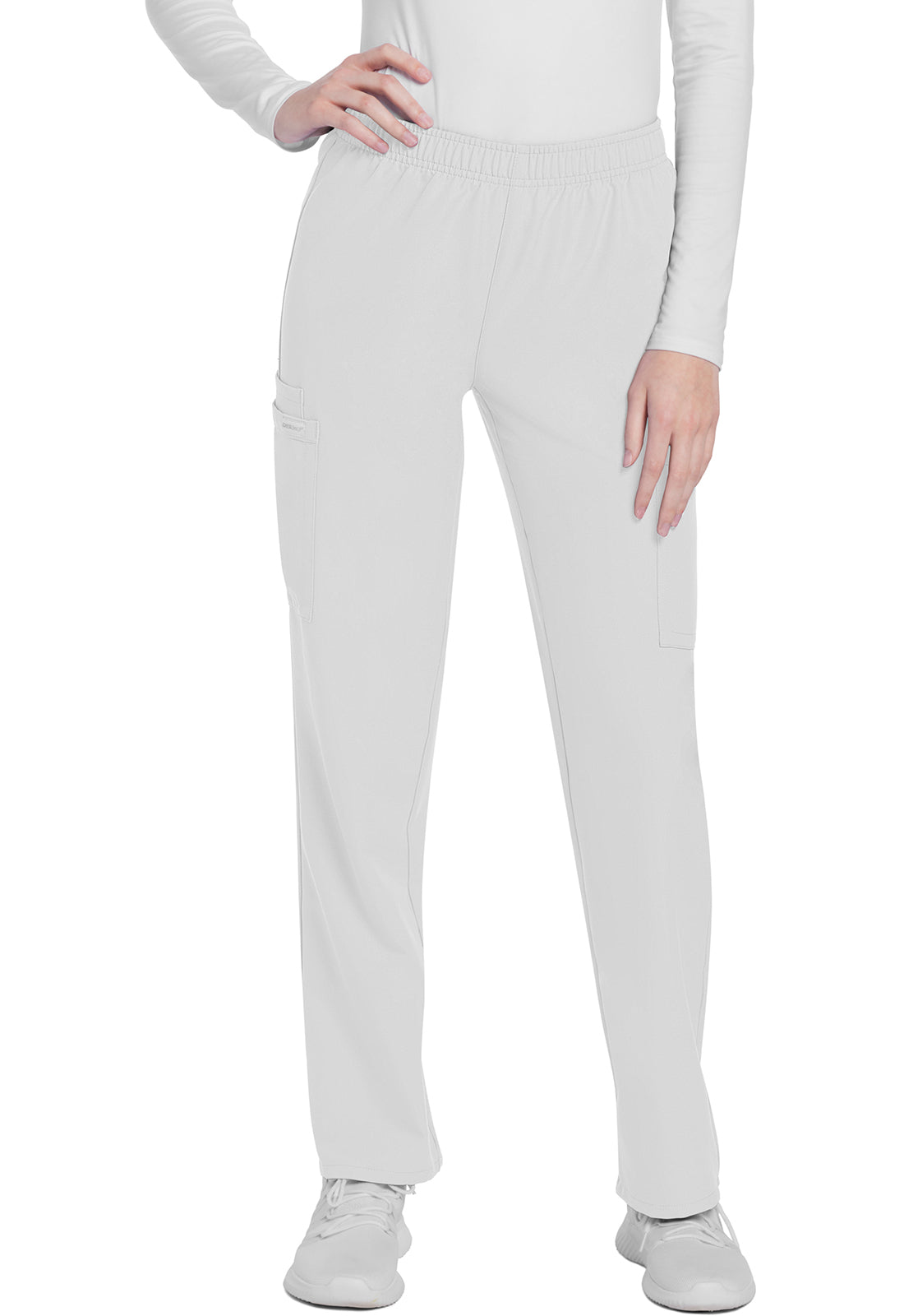 Cherokee Ultra Ladies MId-Rise Slim Leg Cargo Pant CK281A