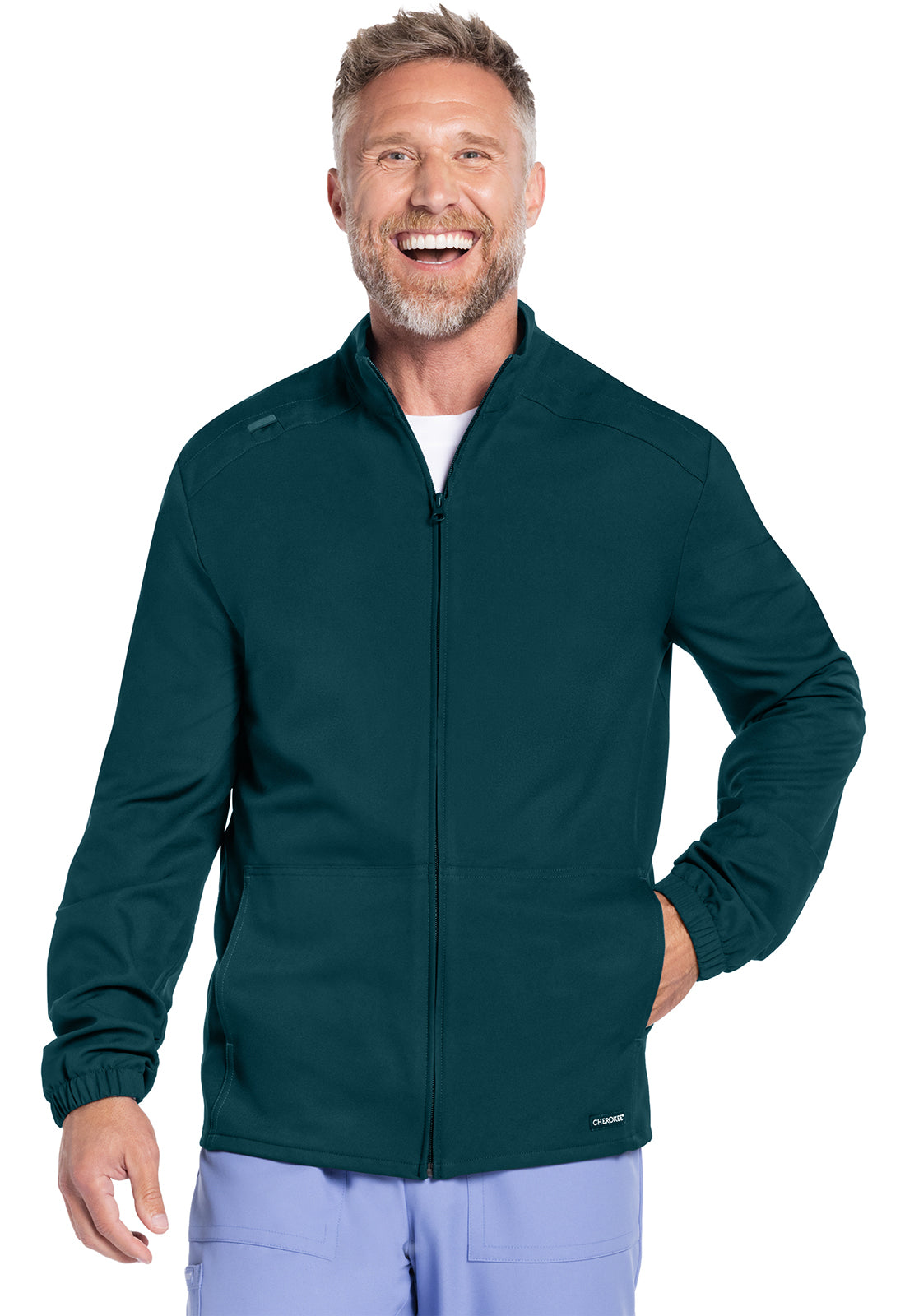 Cherokee Ultra Mens Zip Front Jacket CK359A