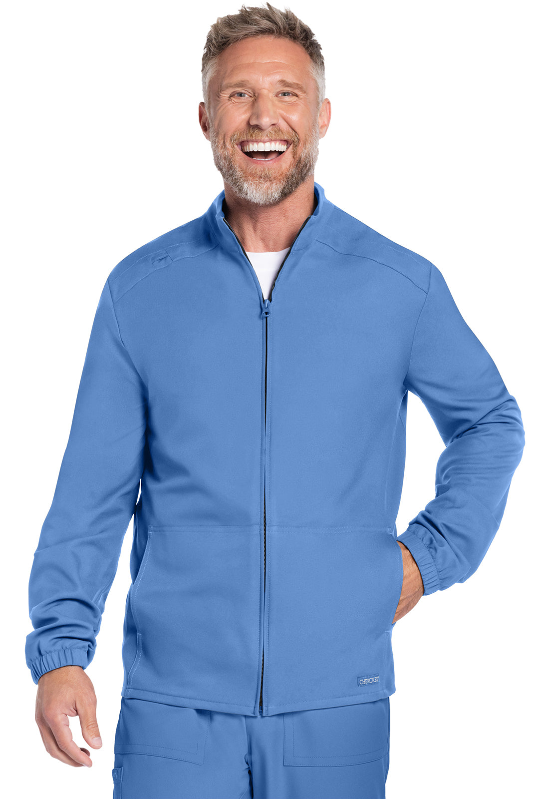 Cherokee Ultra Mens Zip Front Jacket CK359A