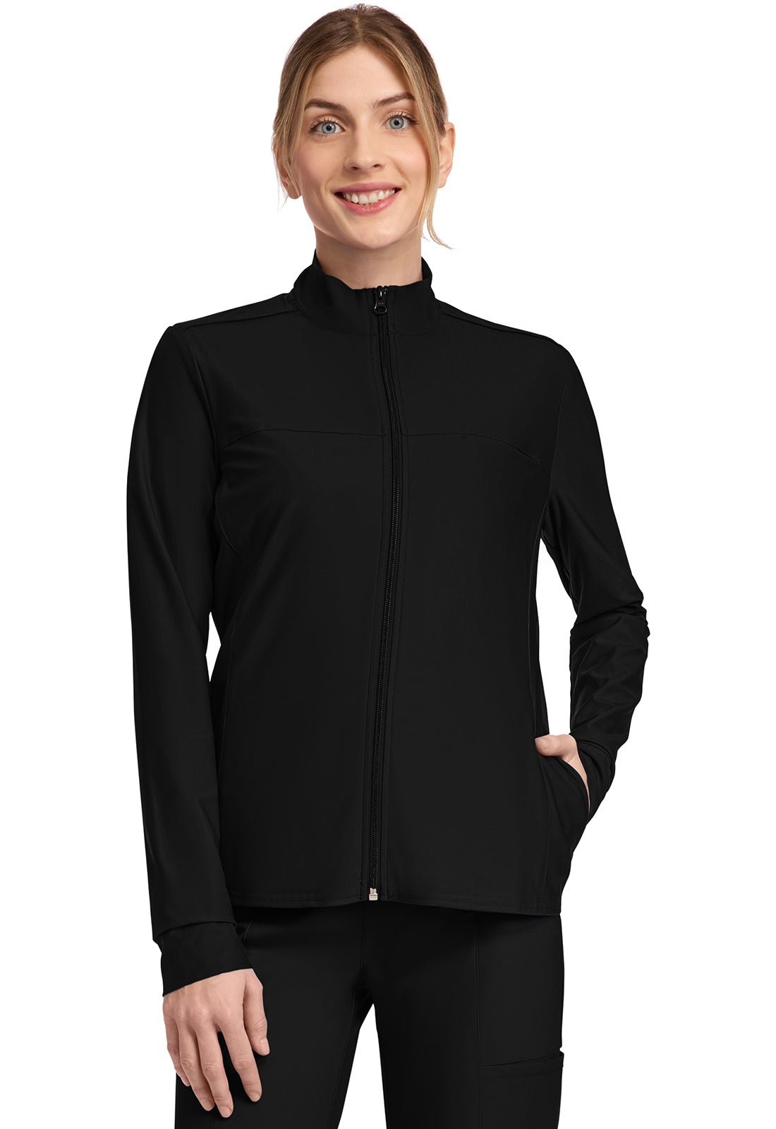 Cherokee Women's FORM 3 Pocket Warm Up Jacket CK381