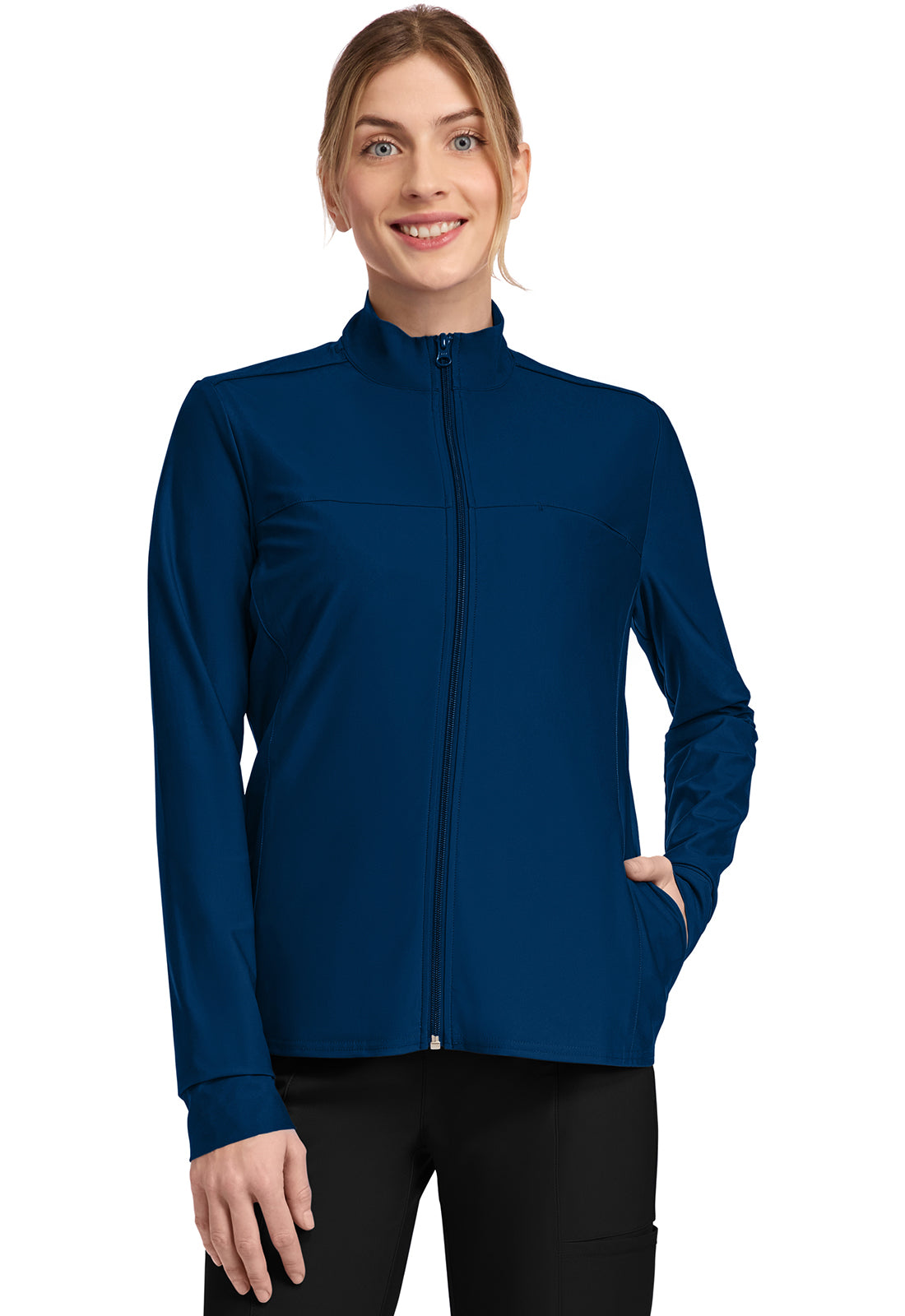 Cherokee Women's FORM 3 Pocket Warm Up Jacket CK381