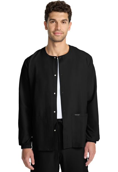 Cherokee Ultra Unisex Snap Front Jacket CK393A