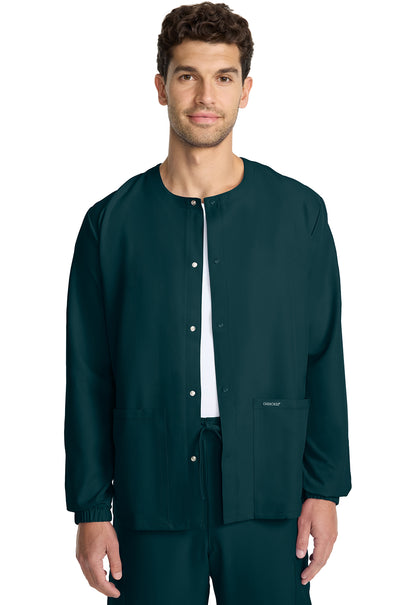 Cherokee Ultra Unisex Snap Front Jacket CK393A