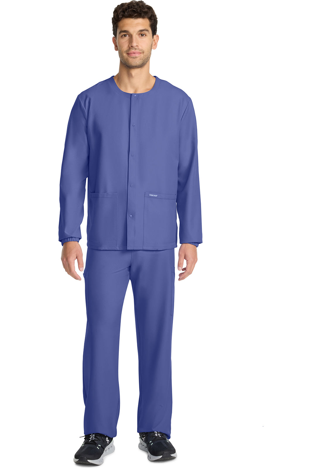 Cherokee Ultra Unisex Snap Front Jacket CK393A