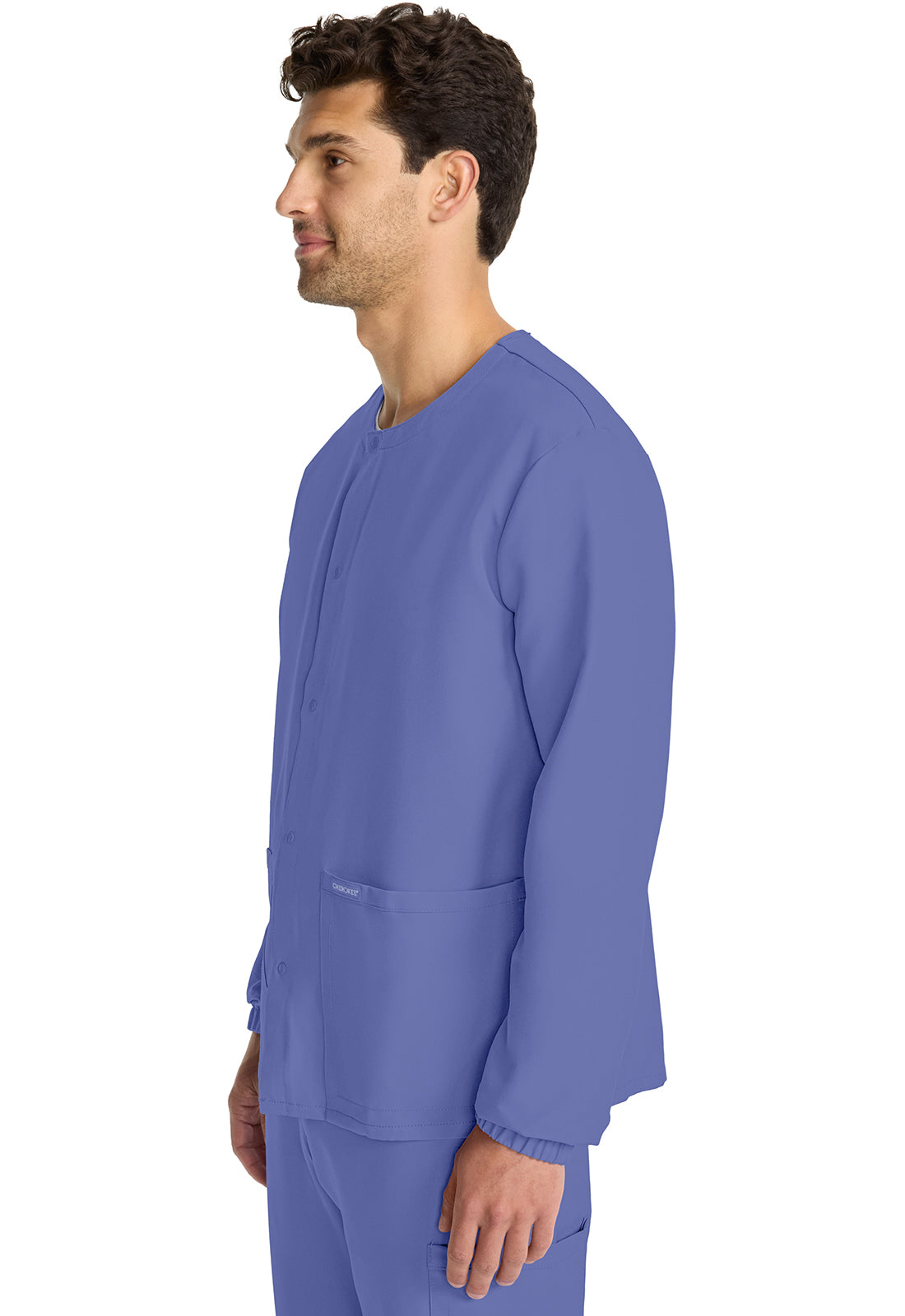Cherokee Ultra Unisex Snap Front Jacket CK393A