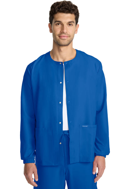 Cherokee Ultra Unisex Snap Front Jacket CK393A