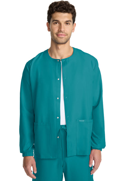 Cherokee Ultra Unisex Snap Front Jacket CK393A