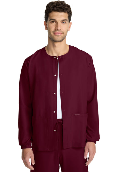 Cherokee Ultra Unisex Snap Front Jacket CK393A