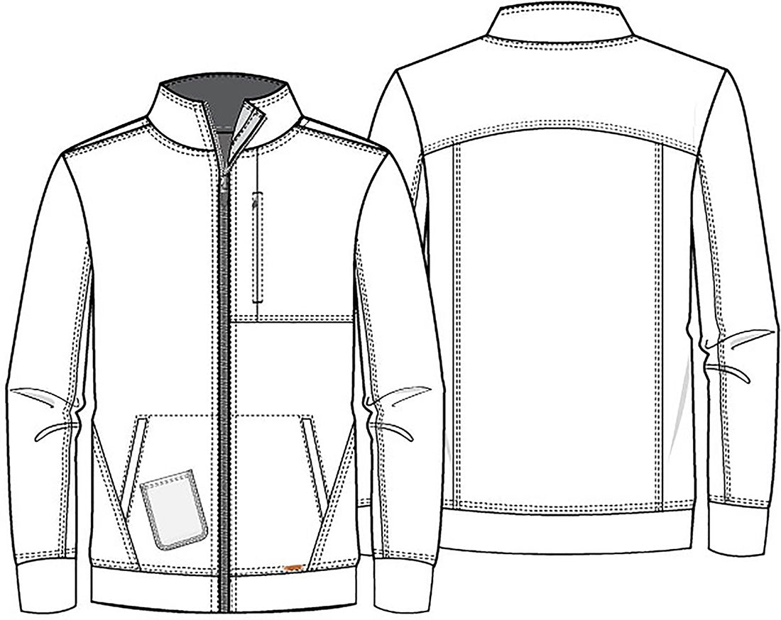 Cherokee Men's FORM 3 Pocket Warm Up Jacket CK399
