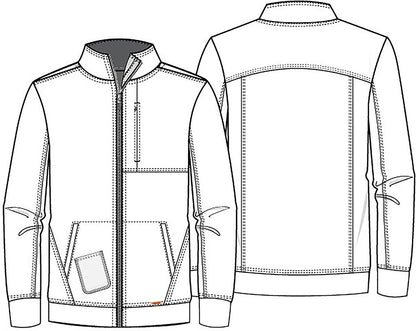 Cherokee Men's FORM 3 Pocket Warm Up Jacket CK399