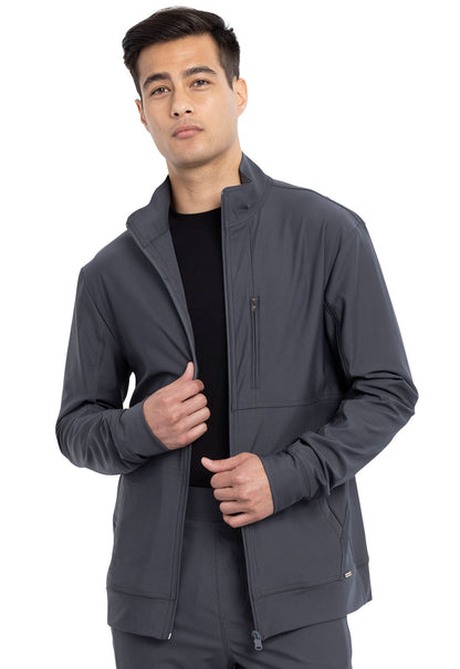 Cherokee Men's FORM 3 Pocket Warm Up Jacket CK399
