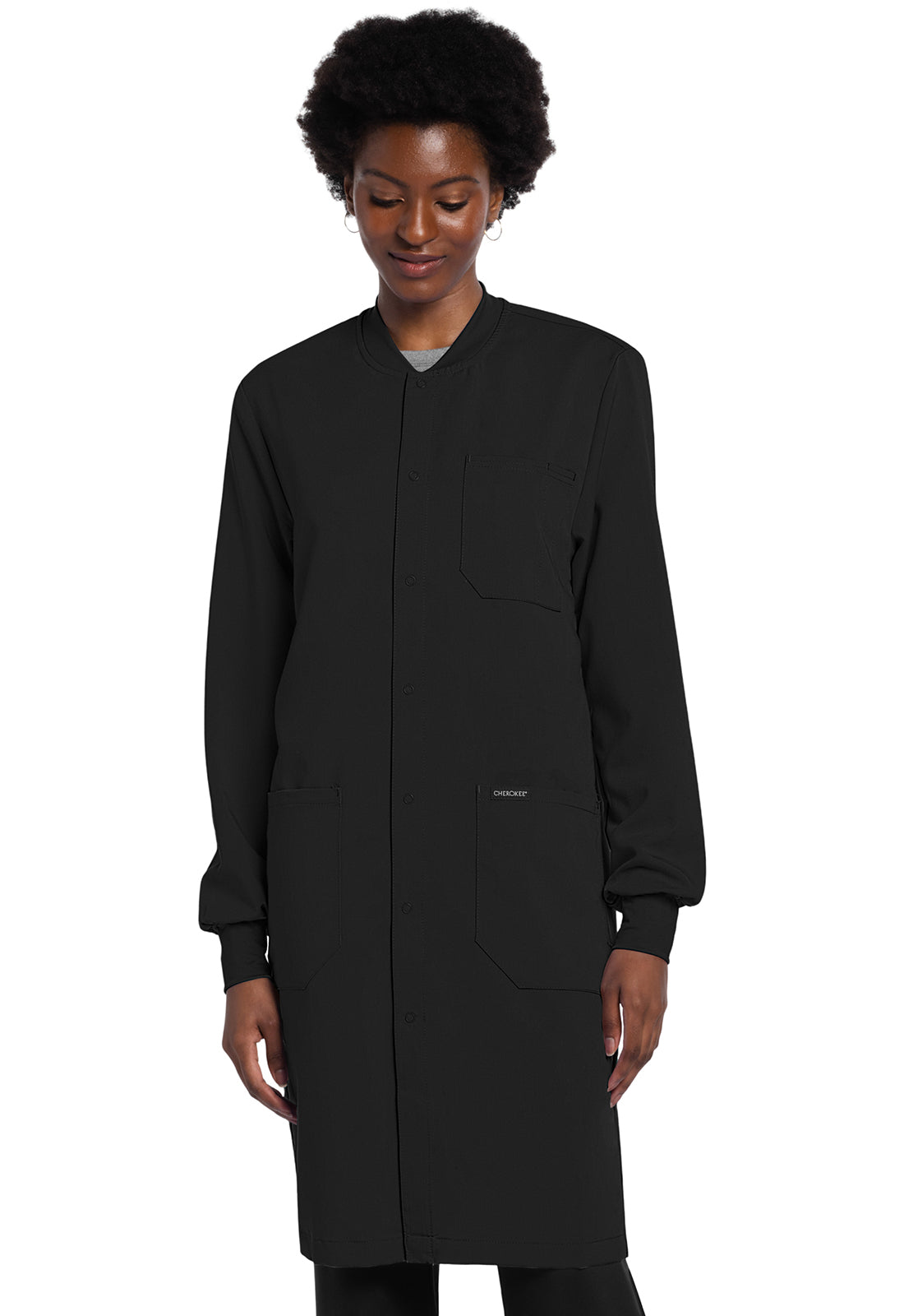 Cherokee Project Lab Snap Front 40" Lab Coat CK402A