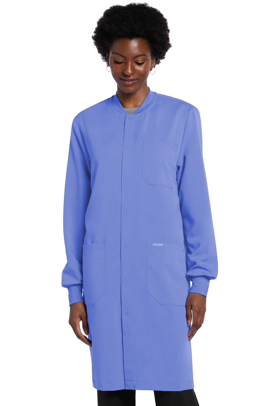 Cherokee Project Lab Snap Front 40" Lab Coat CK402A