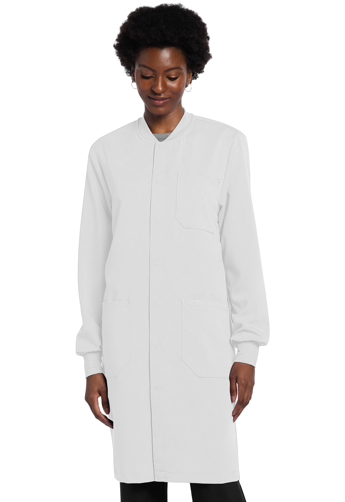 Cherokee Project Lab Snap Front 40" Lab Coat CK402A