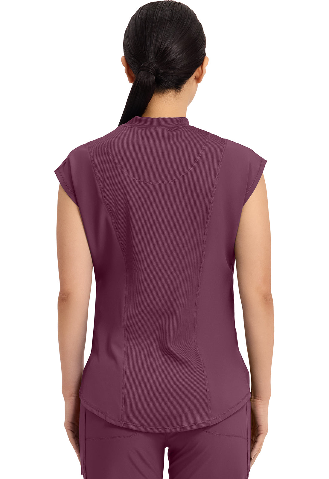 Cherokee Infinity Mock Neck Scrub Top CK742A