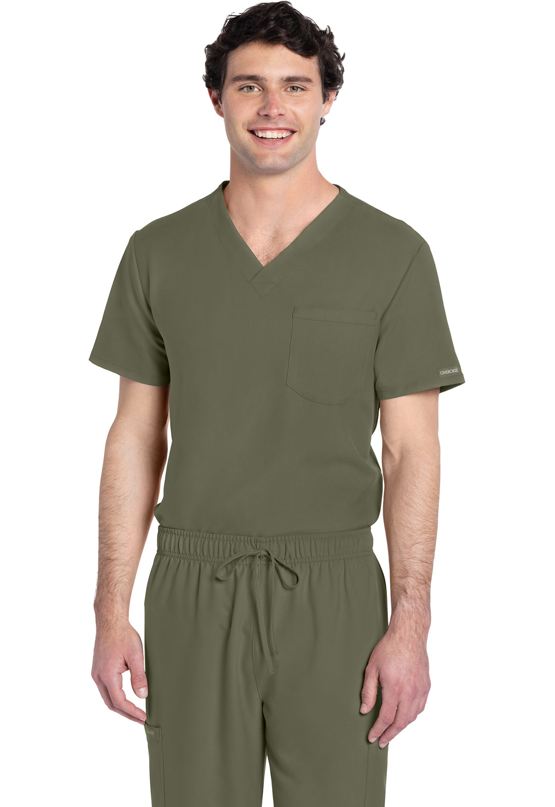Cherokee Unisex Scrub Top CK778A