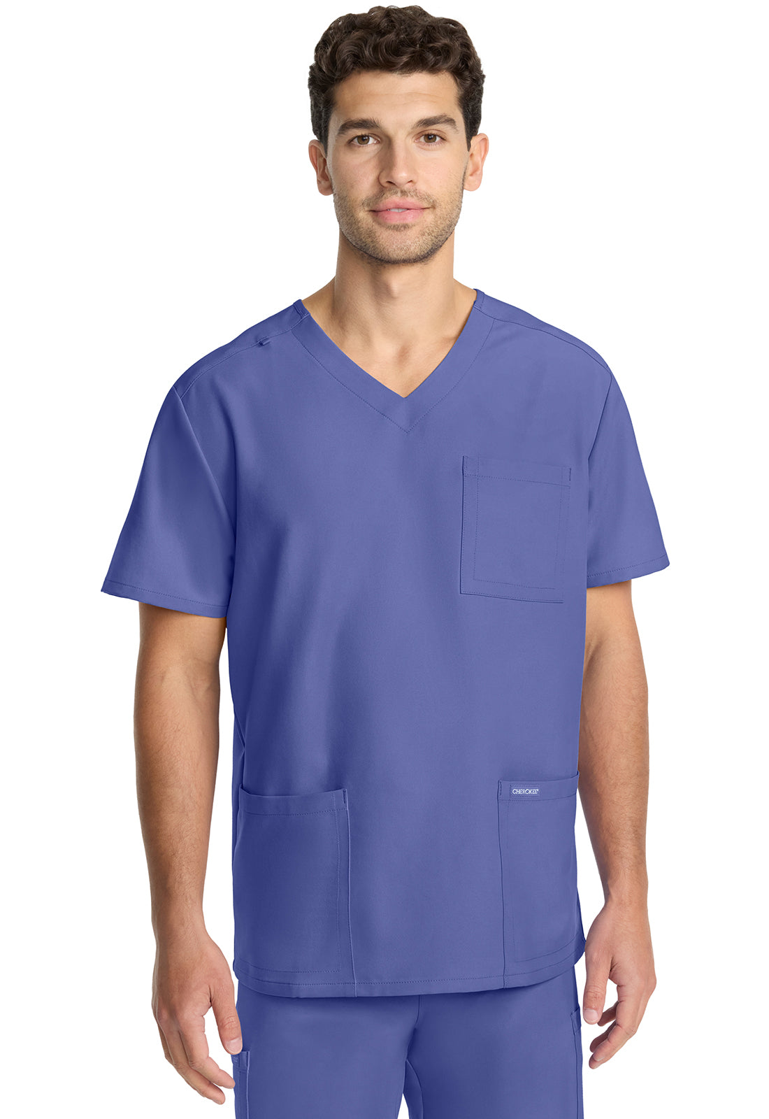 Cherokee Ulltra Men's 3 Pocket V-Neck Scrub Top CK783