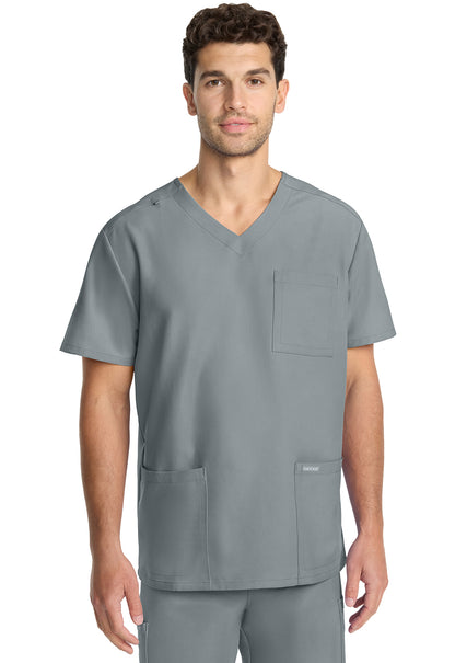 Cherokee Ulltra Men's 3 Pocket V-Neck Scrub Top CK783