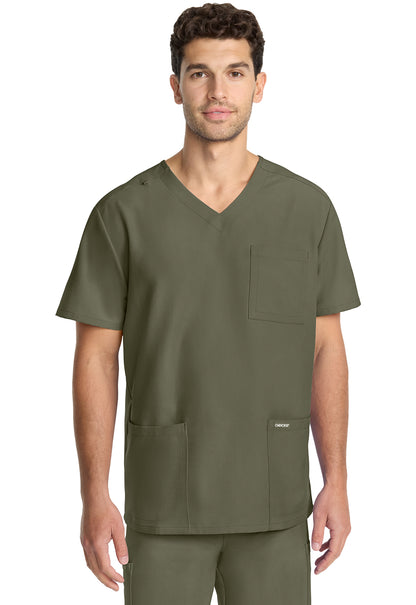 Cherokee Ulltra Men's 3 Pocket V-Neck Scrub Top CK783