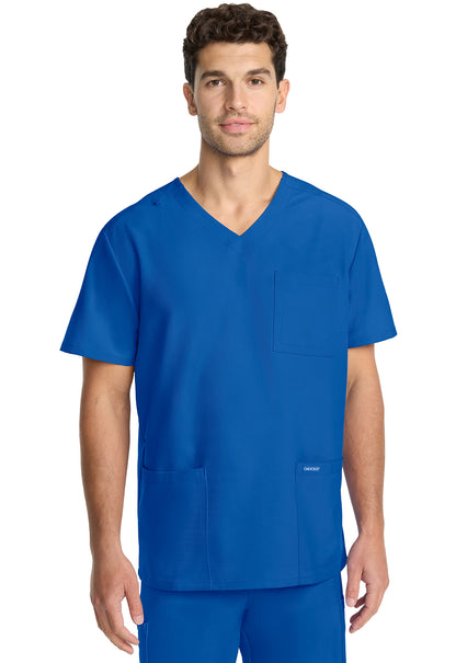 Cherokee Ulltra Men's 3 Pocket V-Neck Scrub Top CK783