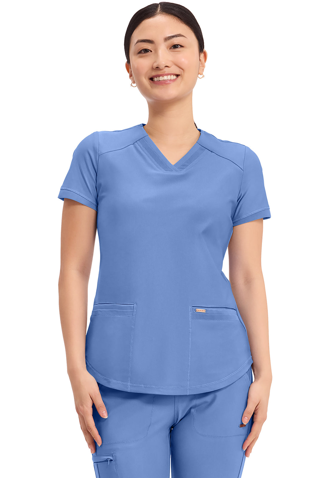 Cherokee FORM Women's V Neck Scrub Top CK840