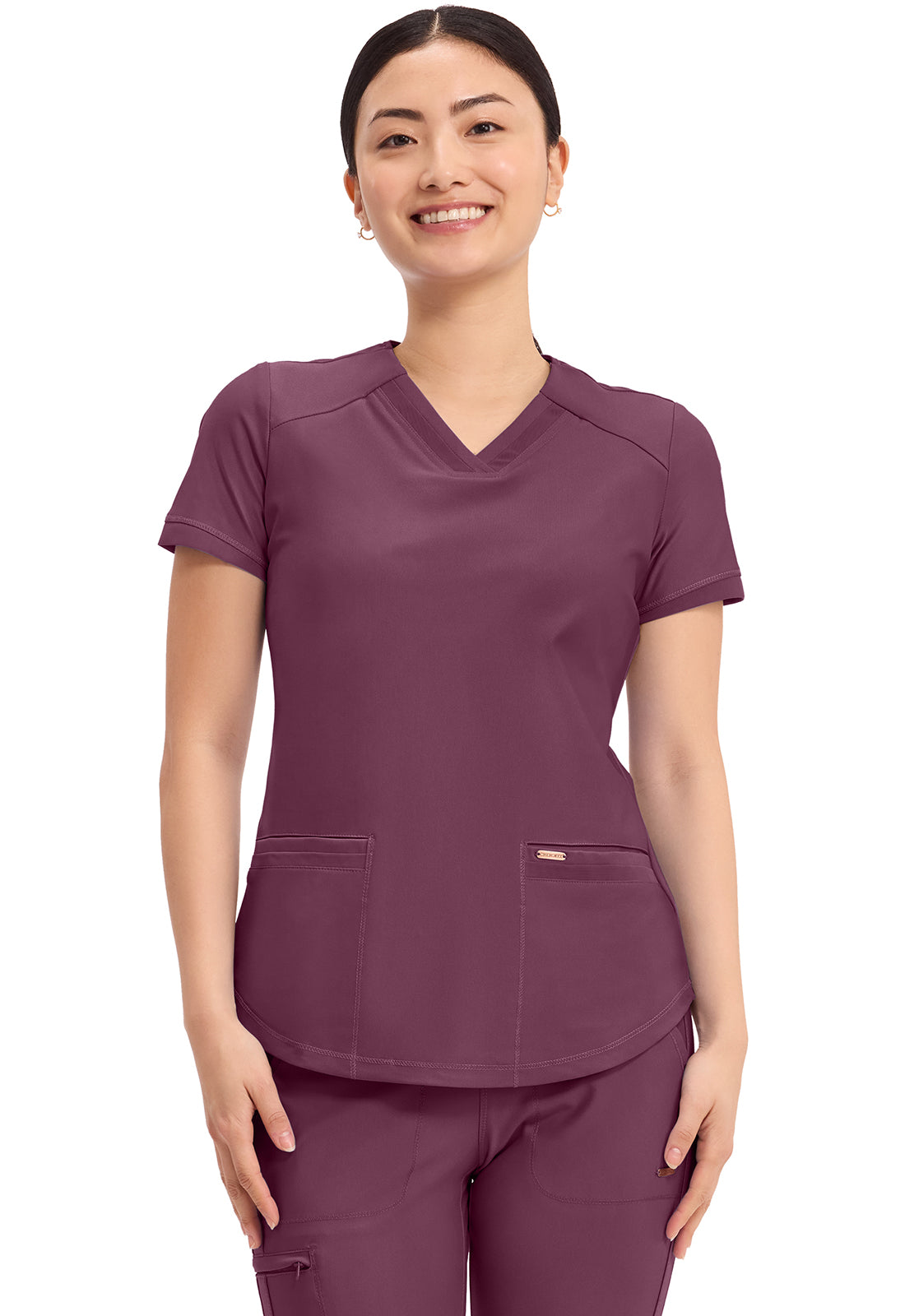Cherokee FORM Women's V Neck Scrub Top CK840