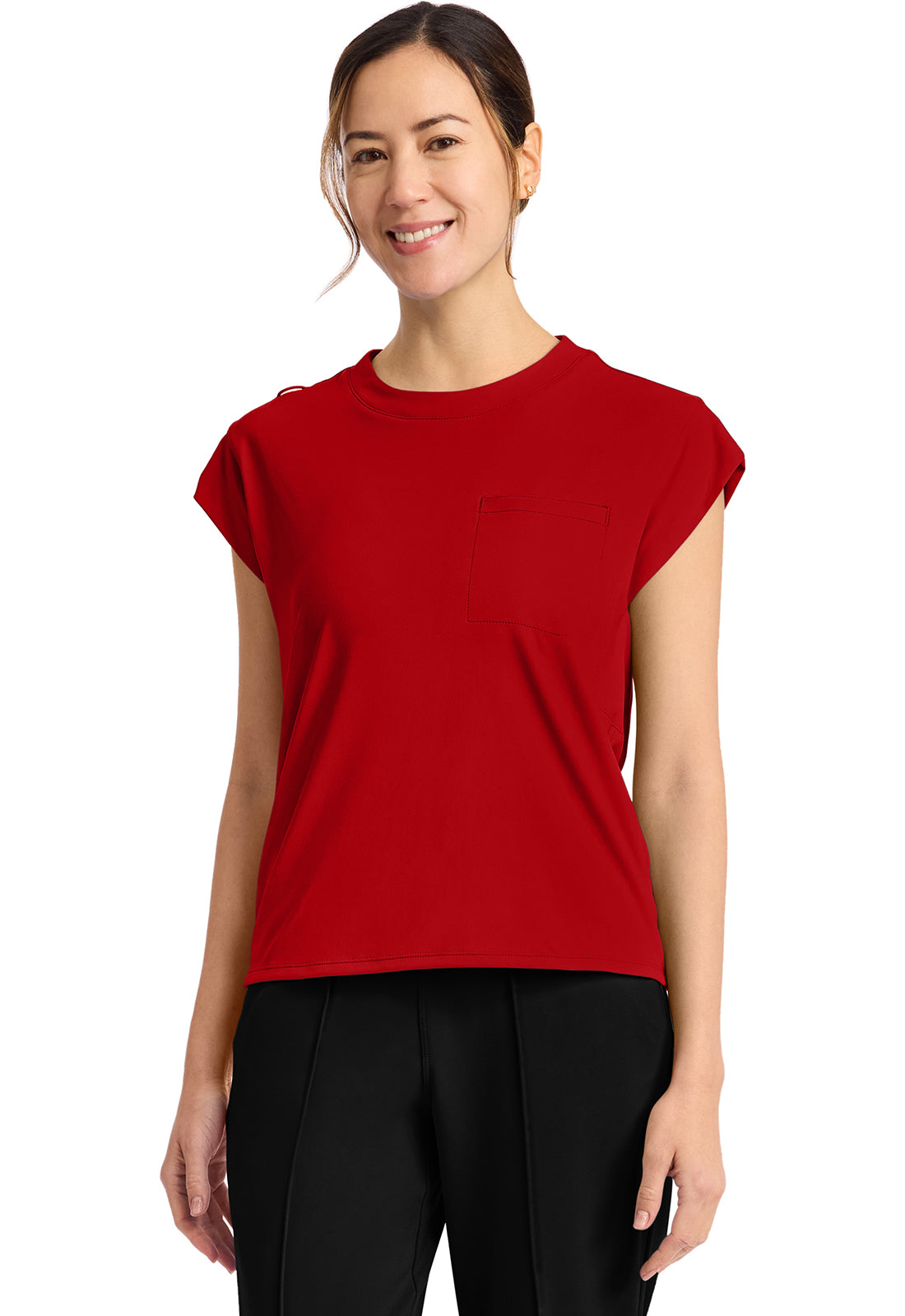 Cherokee Achieve Ladies Crew Neck Scrub Top CK936