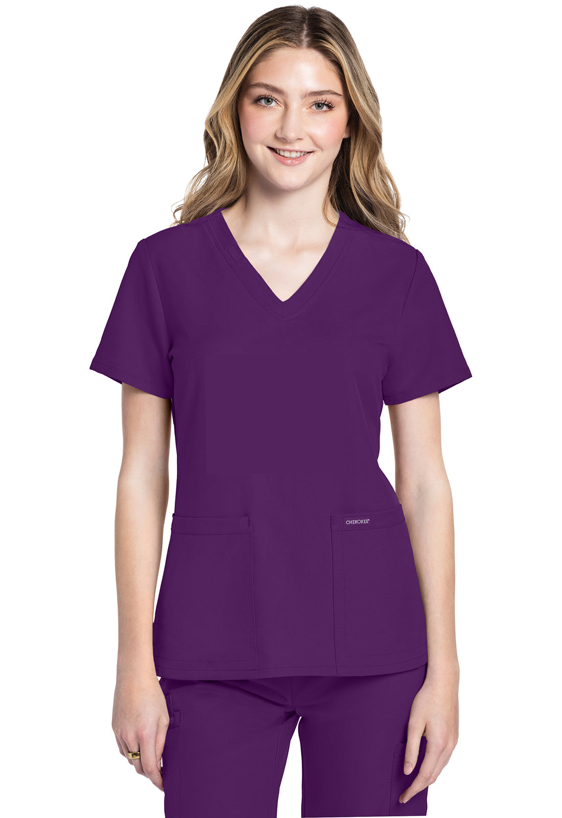 Cherokee Ulltra Women's V Neck Scrub Top CK953A