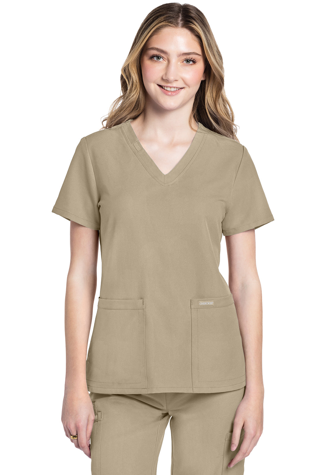 Cherokee Ulltra Women's V Neck Scrub Top CK953A