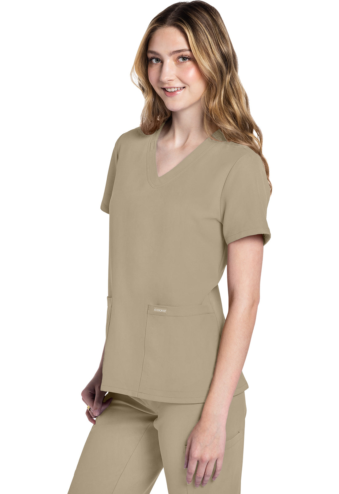 Cherokee Ulltra Women's V Neck Scrub Top CK953A