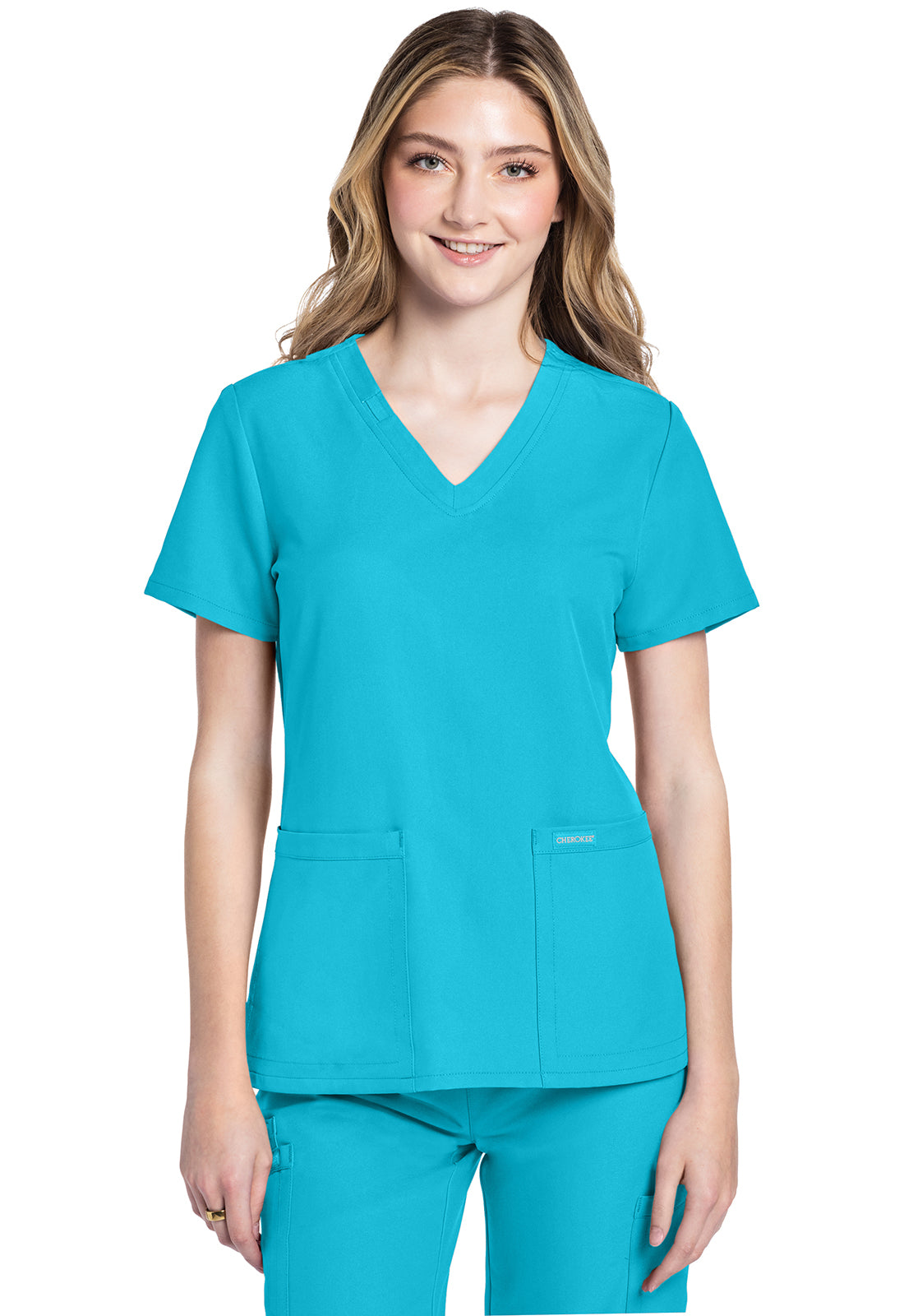 Cherokee Ulltra Women's V Neck Scrub Top CK953A
