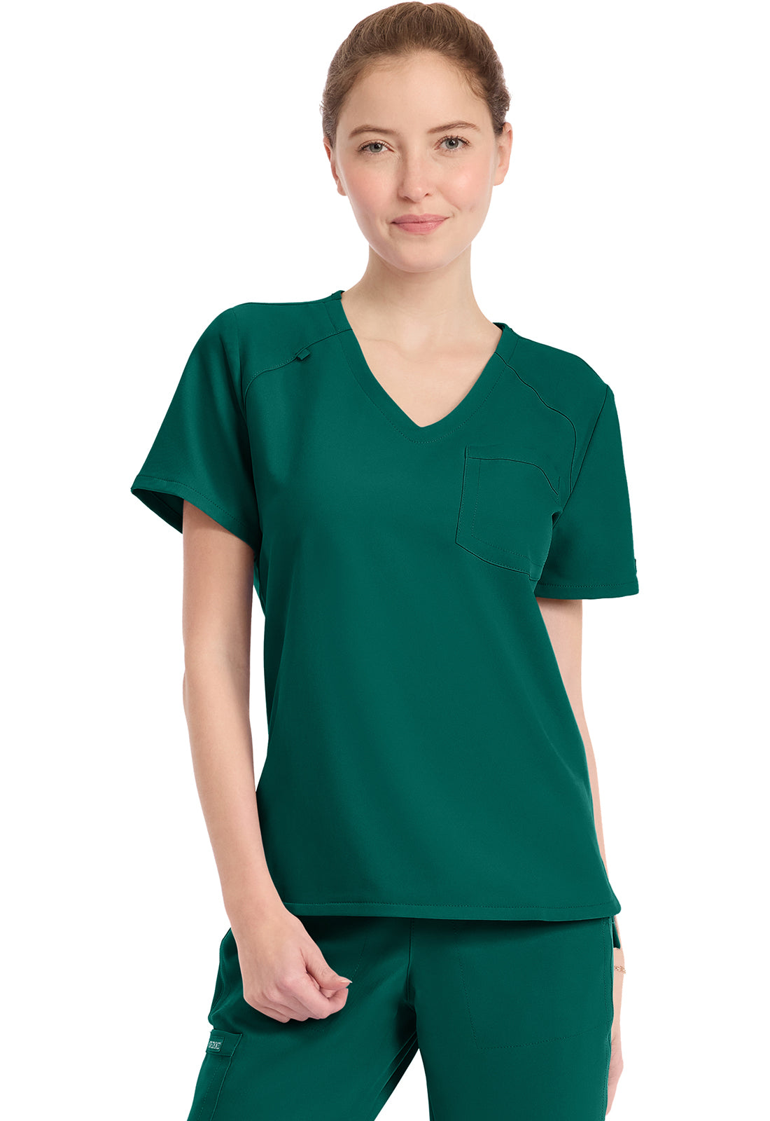 Cherokee Ultra Women's Tuck-in Scrub Top CK954A