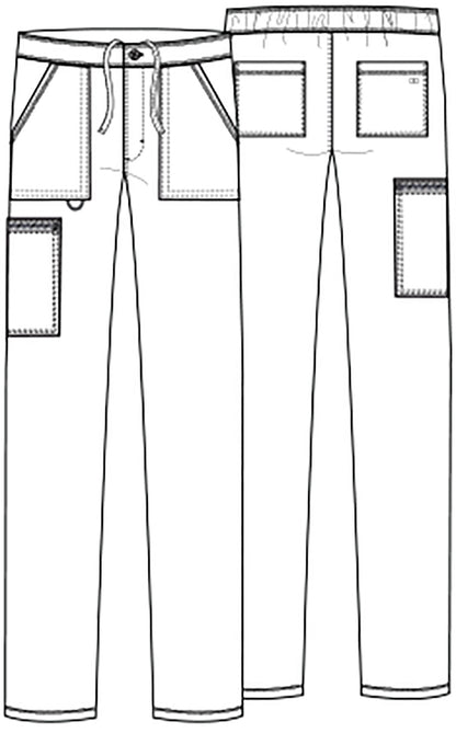 Cherokee Allura Men's Cargo Scrub Pants CKA186