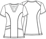 Cherokee Allura Ladies V-Neck Top CKA684