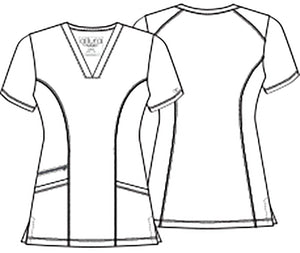 Cherokee Allura Ladies V-Neck Top CKA684