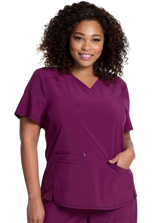 Cherokee Allura Ladies V-Neck Top CKA685