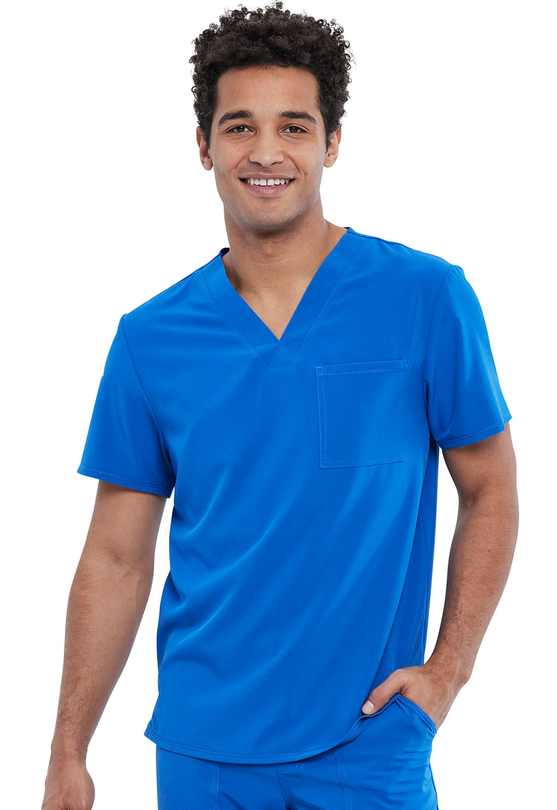 Cherokee Allura Men's Tuckable V-Neck Top  CKA689