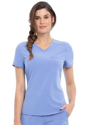 Cherokee Allura Ladies Tuckable V-Neck Top CKA690