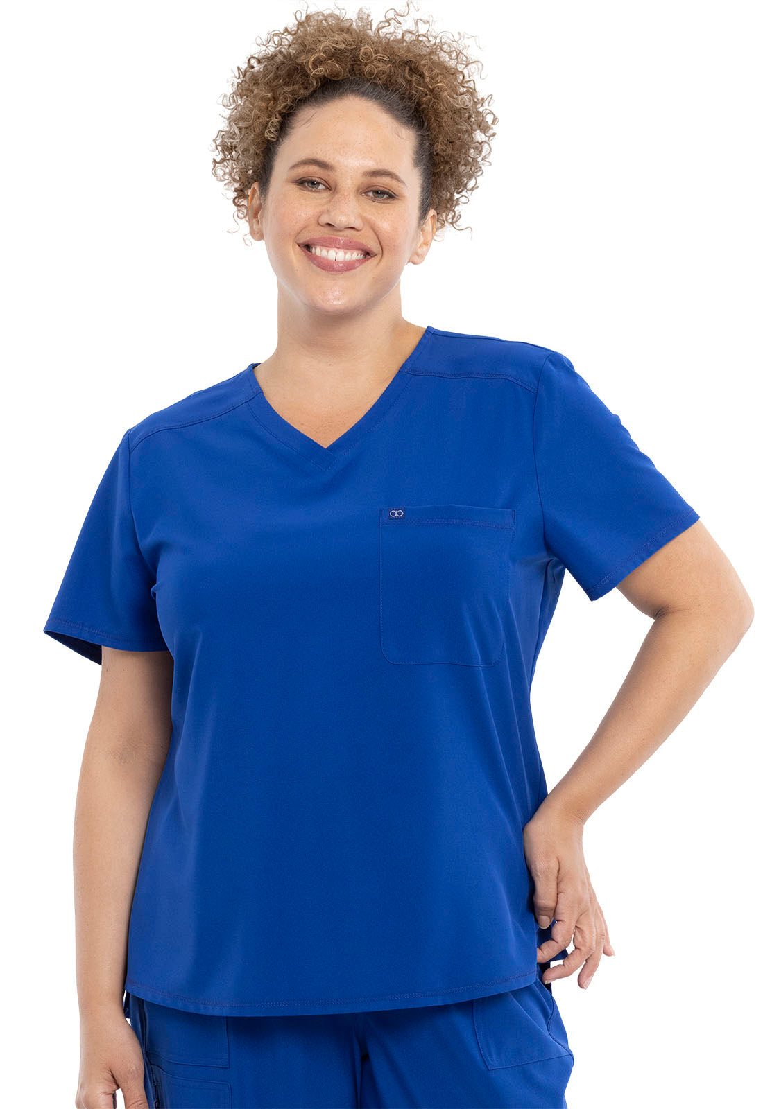 Cherokee Allura Ladies Tuckable V-Neck Top CKA690