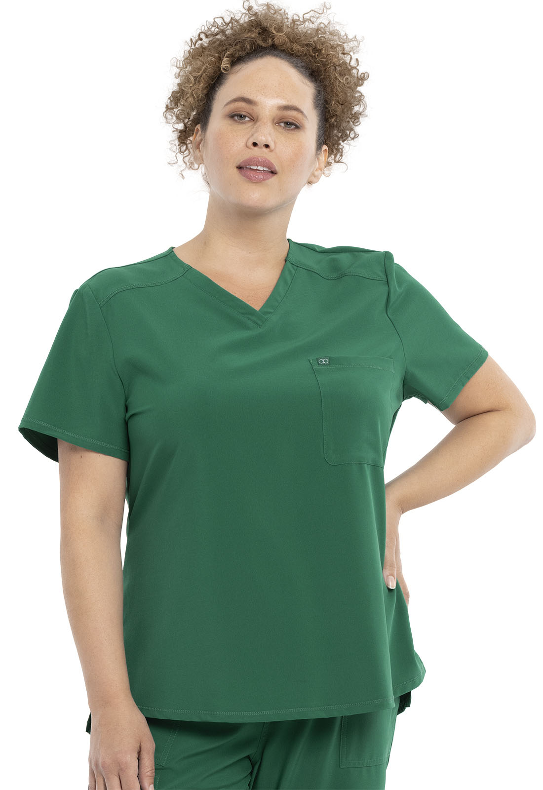 Cherokee Allura Ladies Tuckable V-Neck Top CKA690
