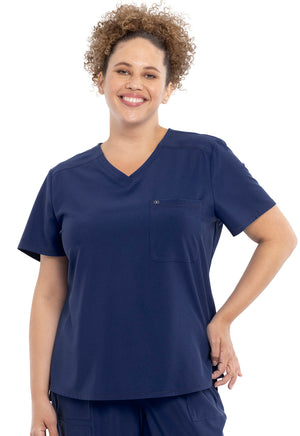Cherokee Allura Ladies Tuckable V-Neck Top CKA690