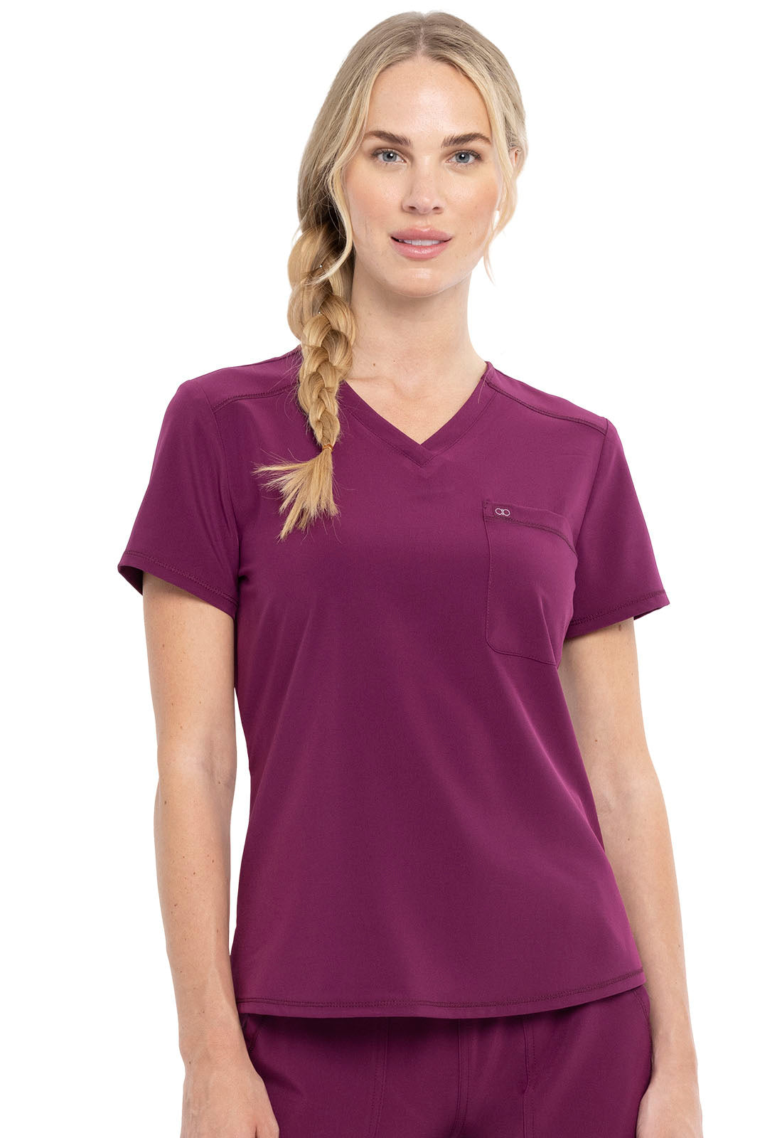 Cherokee Allura Ladies Tuckable V-Neck Top CKA690