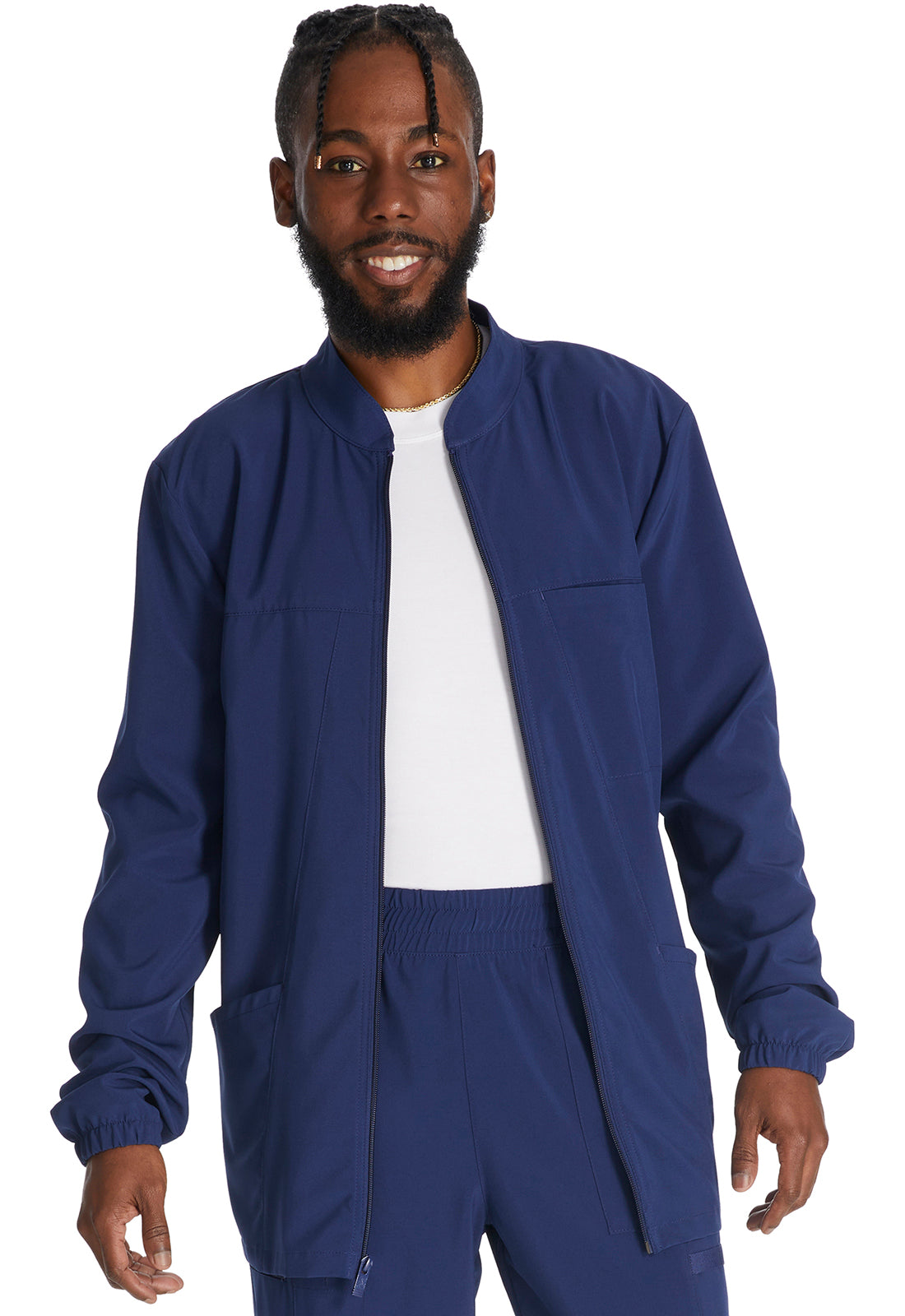 Dickies Essentials Men's Zip Front Scrub Jacket DK342