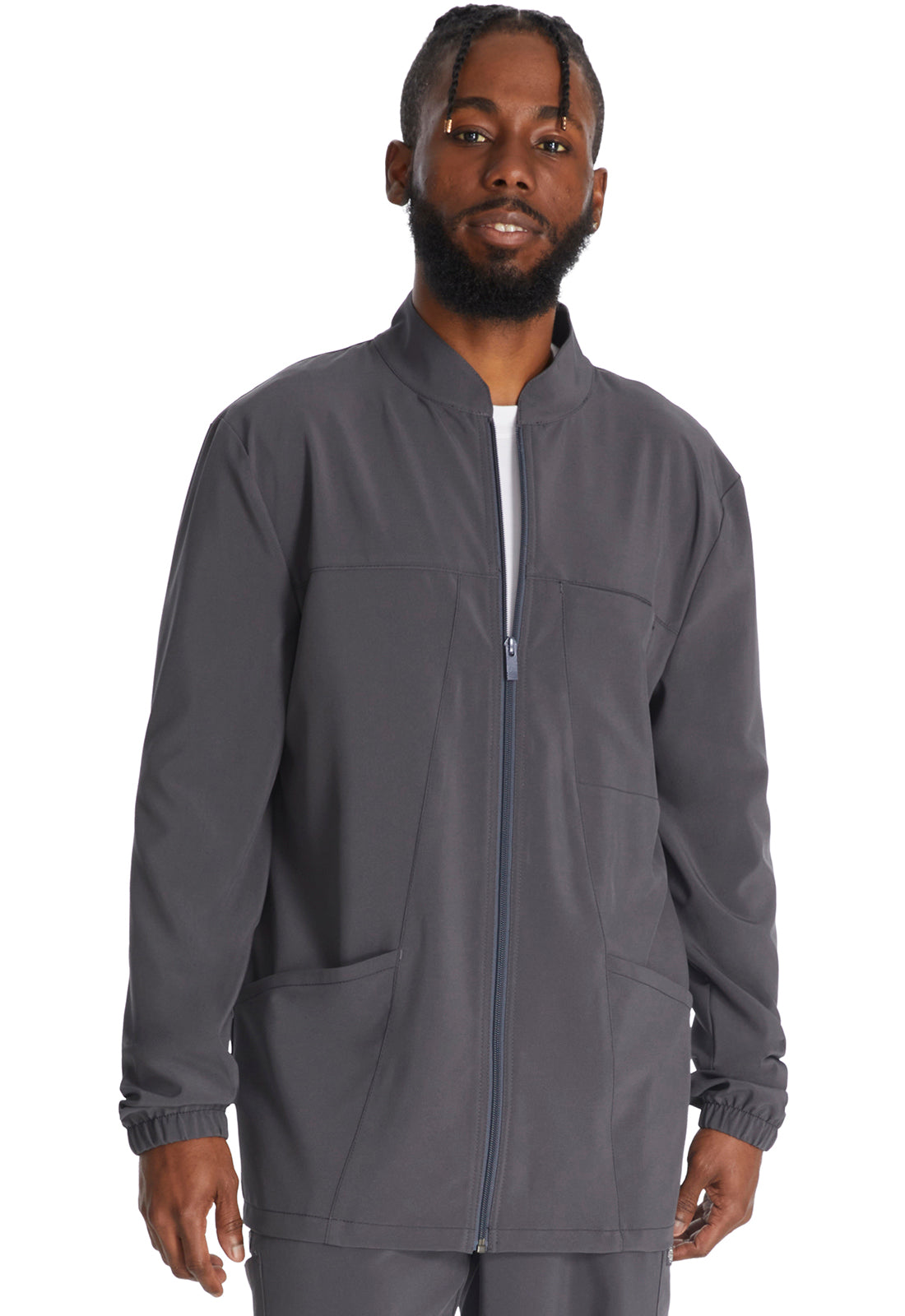 Dickies Essentials Men's Zip Front Scrub Jacket DK342