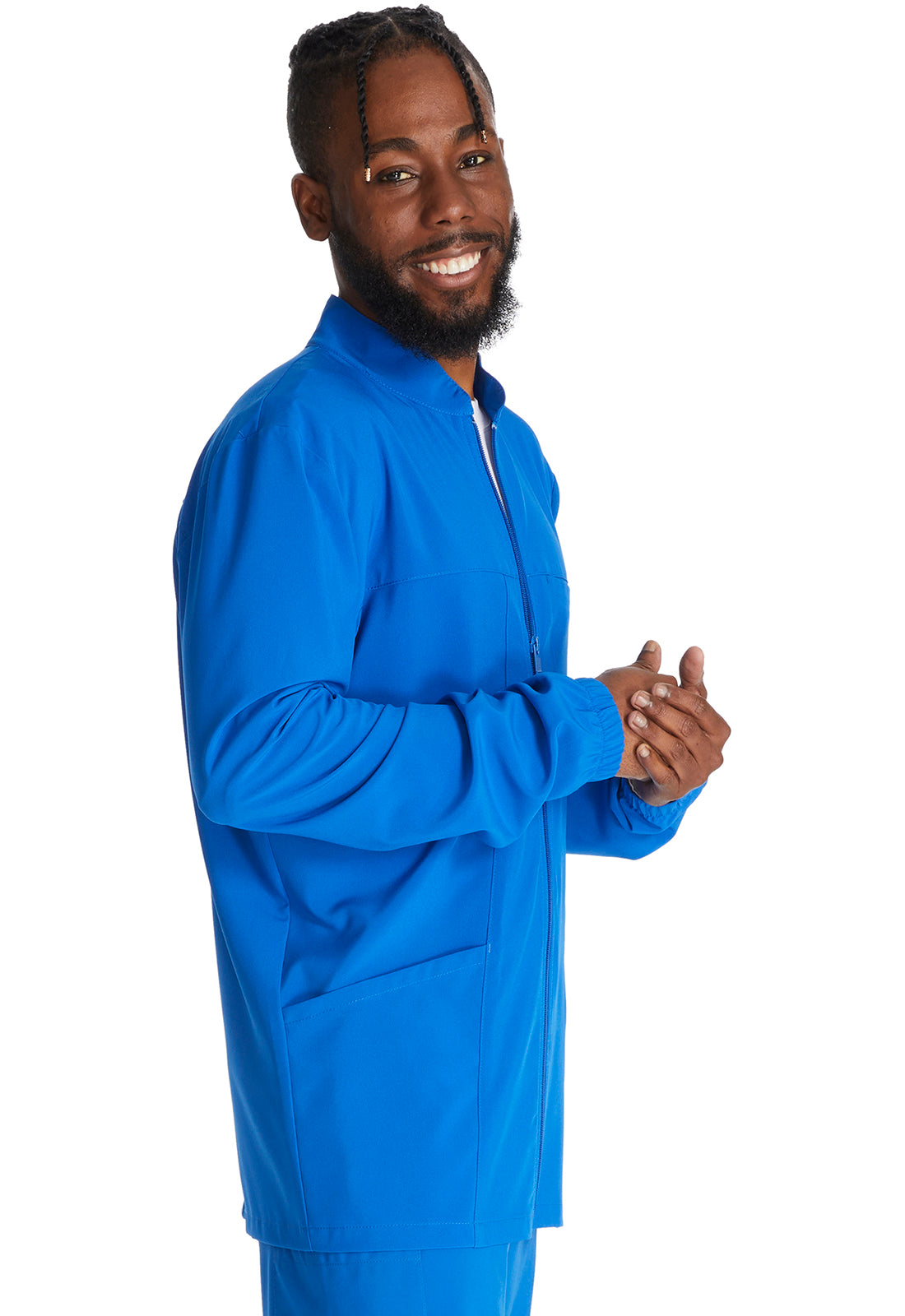 Dickies Essentials Men's Zip Front Scrub Jacket DK342