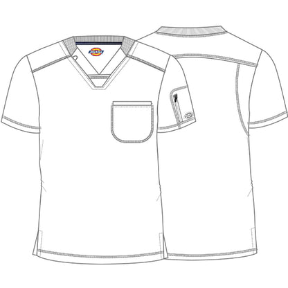 Dickies Dynamix Men's V-Neck Scrub Top DK610