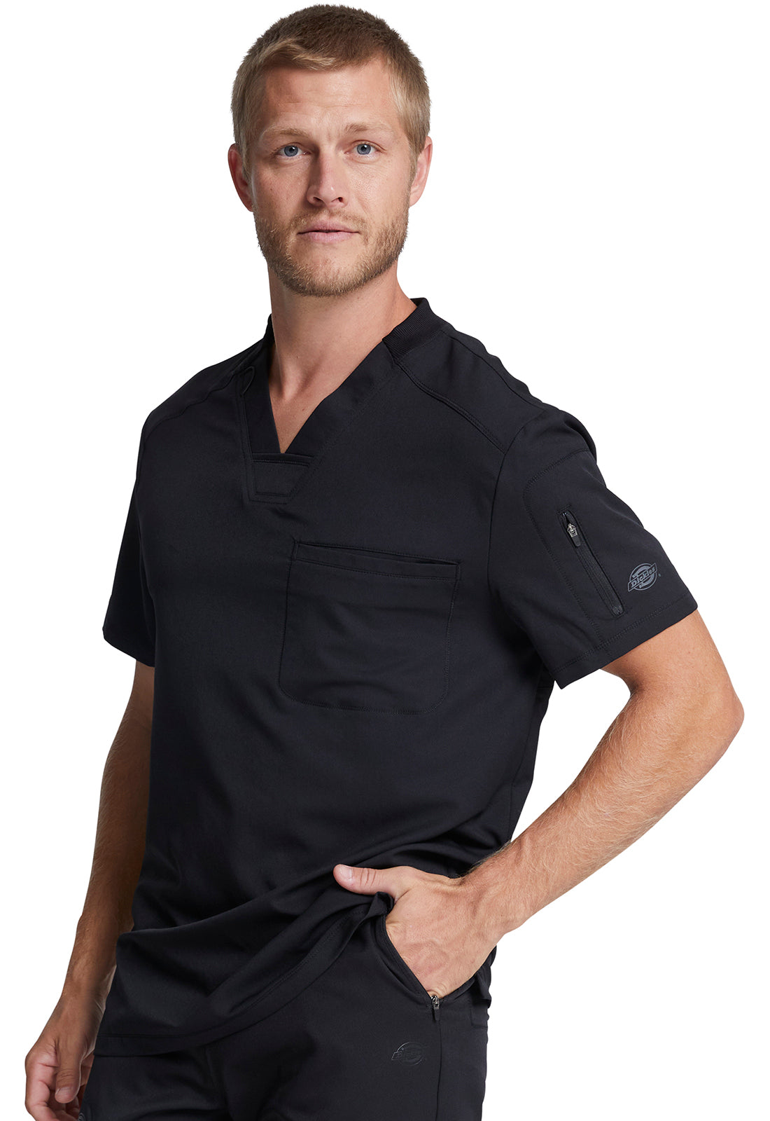 Dickies Dynamix Men's V-Neck Scrub Top DK610