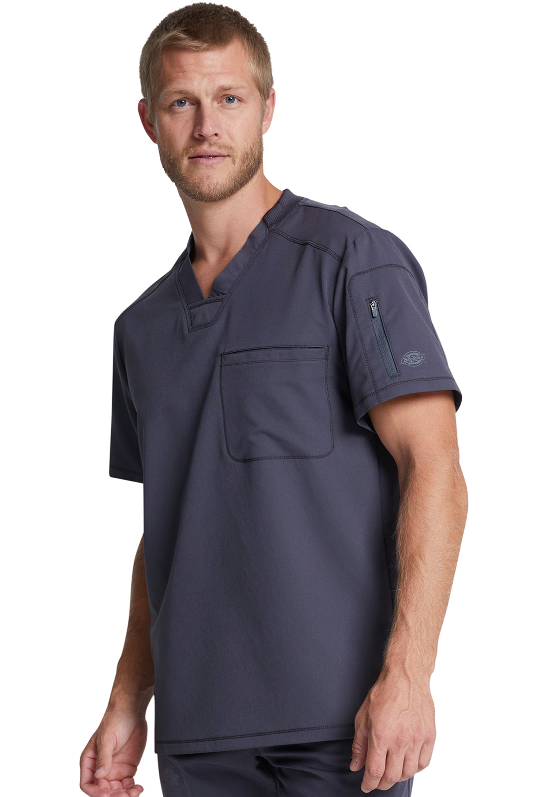 Dickies Dynamix Men's V-Neck Scrub Top DK610