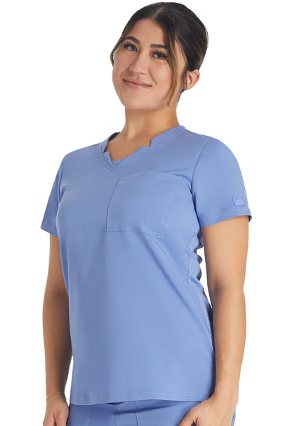 Dickies Balance Women's Notched V-Neck Scrub top DK671